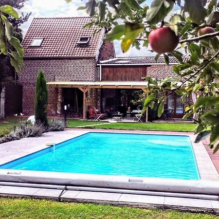 Chambres D Hotes ,Hotel ,Secret D'Une Nuit A Vicq Pres De Onnaing,Avec Piscine エクステリア 写真